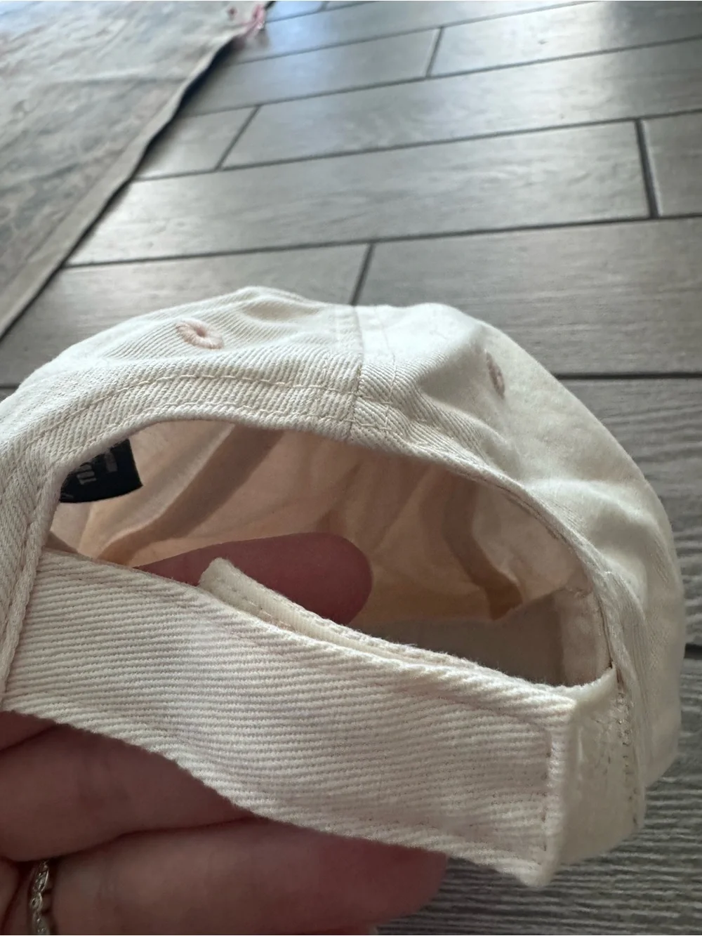 Binky bro neutral rainbow baseball Cap with Embroidered Accent toddle
